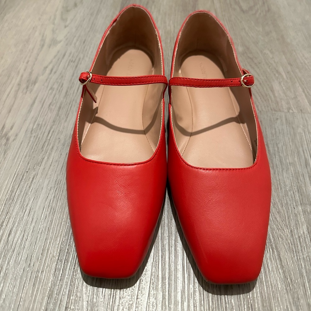 Mary Jane Flats; Size 8